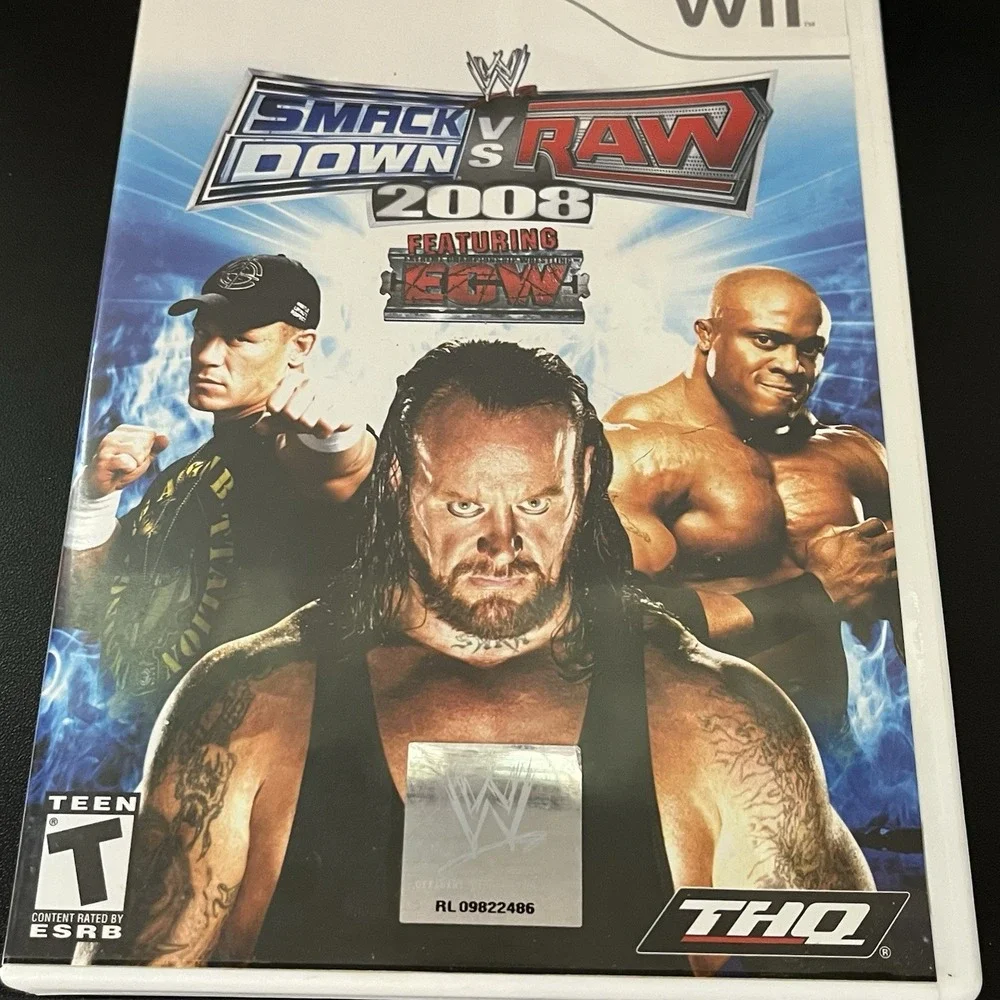 Wii Games Cabela's Big Game Hunter 2010 Nintendo Rock Band 2 Smack Down Raw 2008